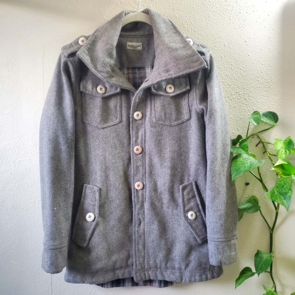 Bridge and Burn Xsmall 2011 Grey Coat Jacket